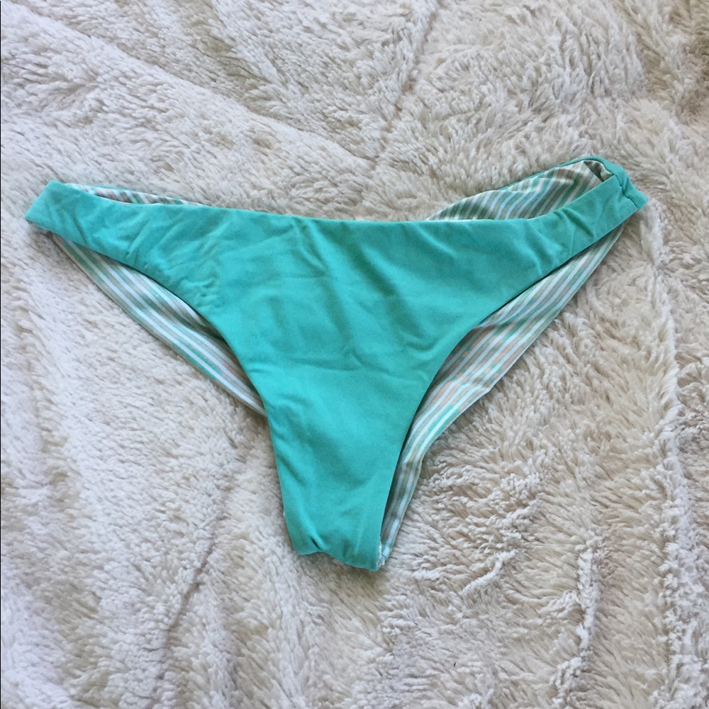 Roxy Cheeky Reversible Bikini Bottoms